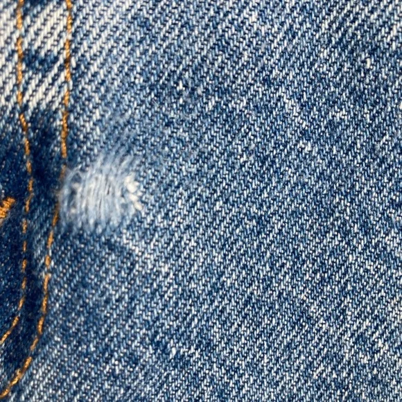 VTG 90s Levi's Men's 505 Straight Jeans Y2K - Picture 4 of 8